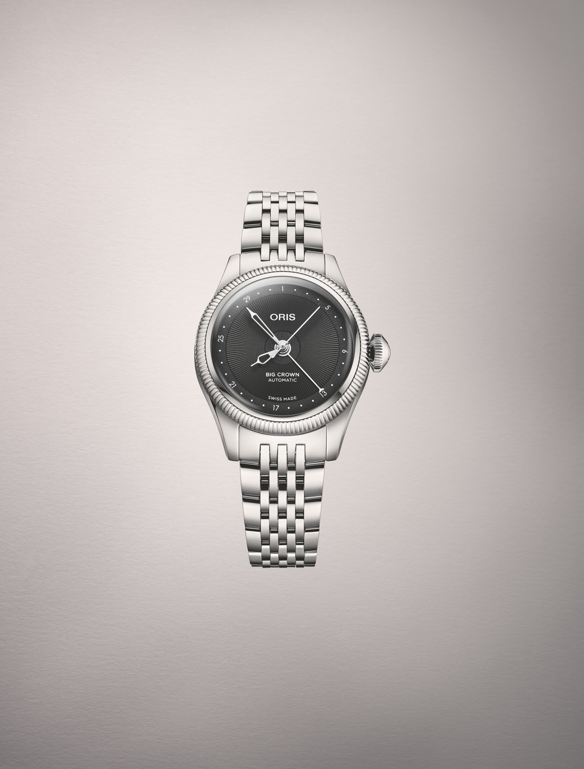 オリス(ORIS) NEW ビッグクラウン オートマティック 29mm ブラック 01